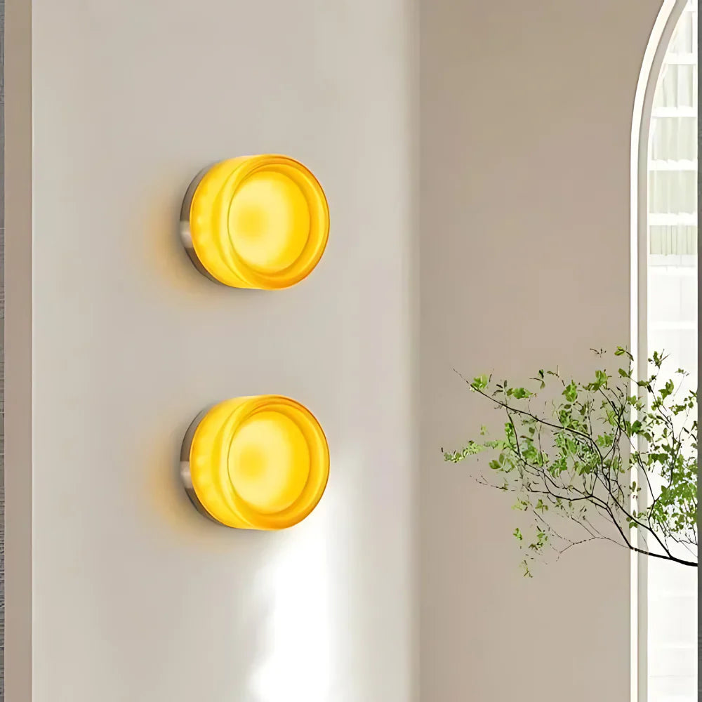Wall Light Acrylic Lens in Nordic Minimalist Design | Nuvora