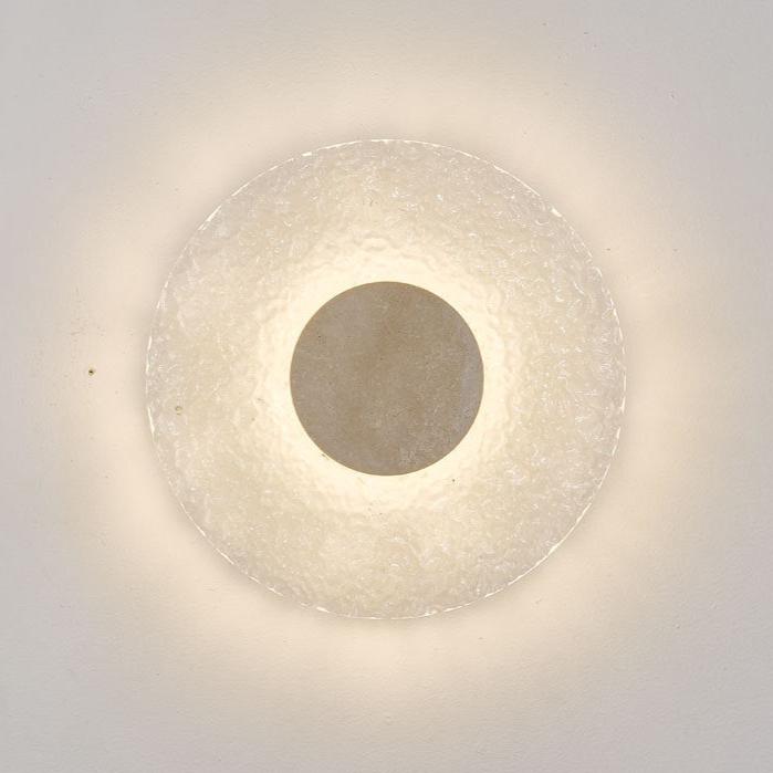 Wall Light Acrylic Travertine Modern Design | Orevio