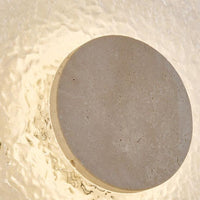Wall Light Acrylic Travertine Modern Design | Orevio