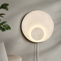 Wall Light Acrylic Travertine Modern Design | Orevio