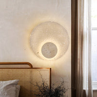 Wall Light Acrylic Travertine Modern Design | Orevio