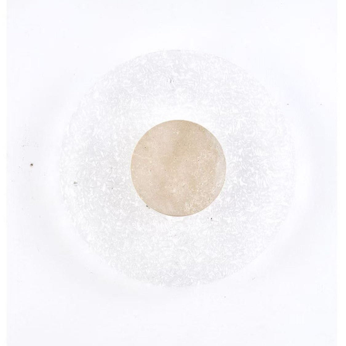 Wall Light Acrylic Travertine Modern Design | Orevio
