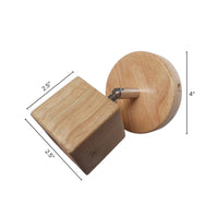 Wall Light Adjustable Oak Wood Scandinavian | Scandivo