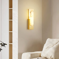 Wall Light Artificial Alabaster Minimalist Design | Vilmore
