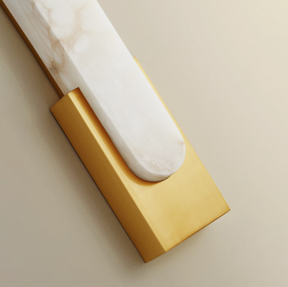 Wall Light Artificial Alabaster Minimalist Design | Vilmore