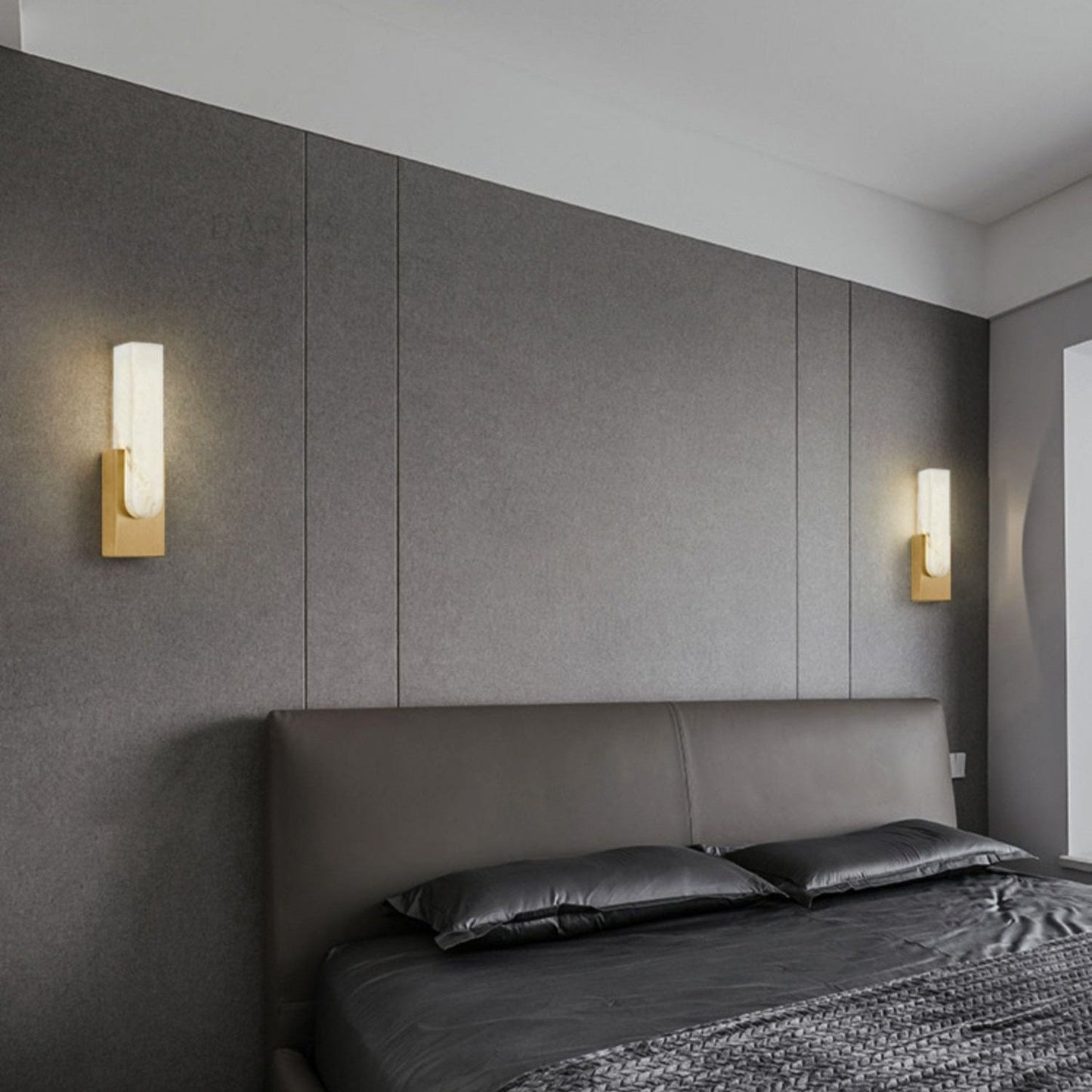 Wall Light Artificial Alabaster Minimalist Design | Vilmore
