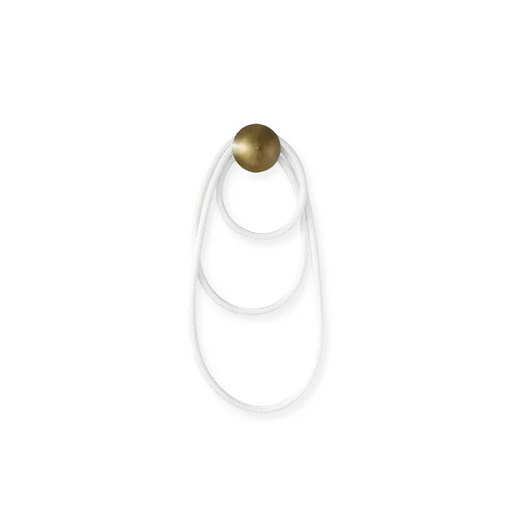 Wall Light Braided Silicone Rope Modern Interior | Rigelio