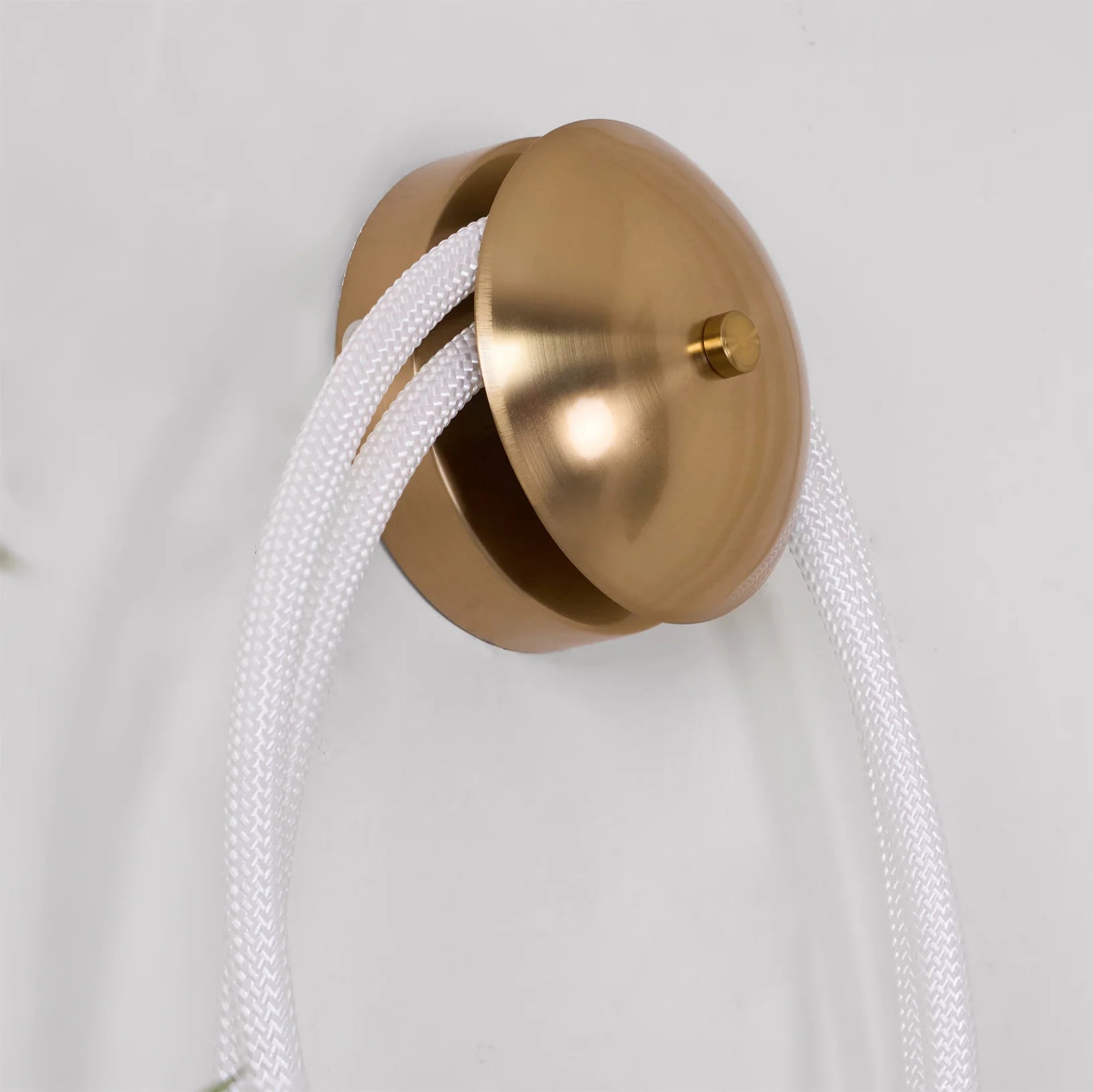 Wall Light Braided Silicone Rope Modern Interior | Rigelio