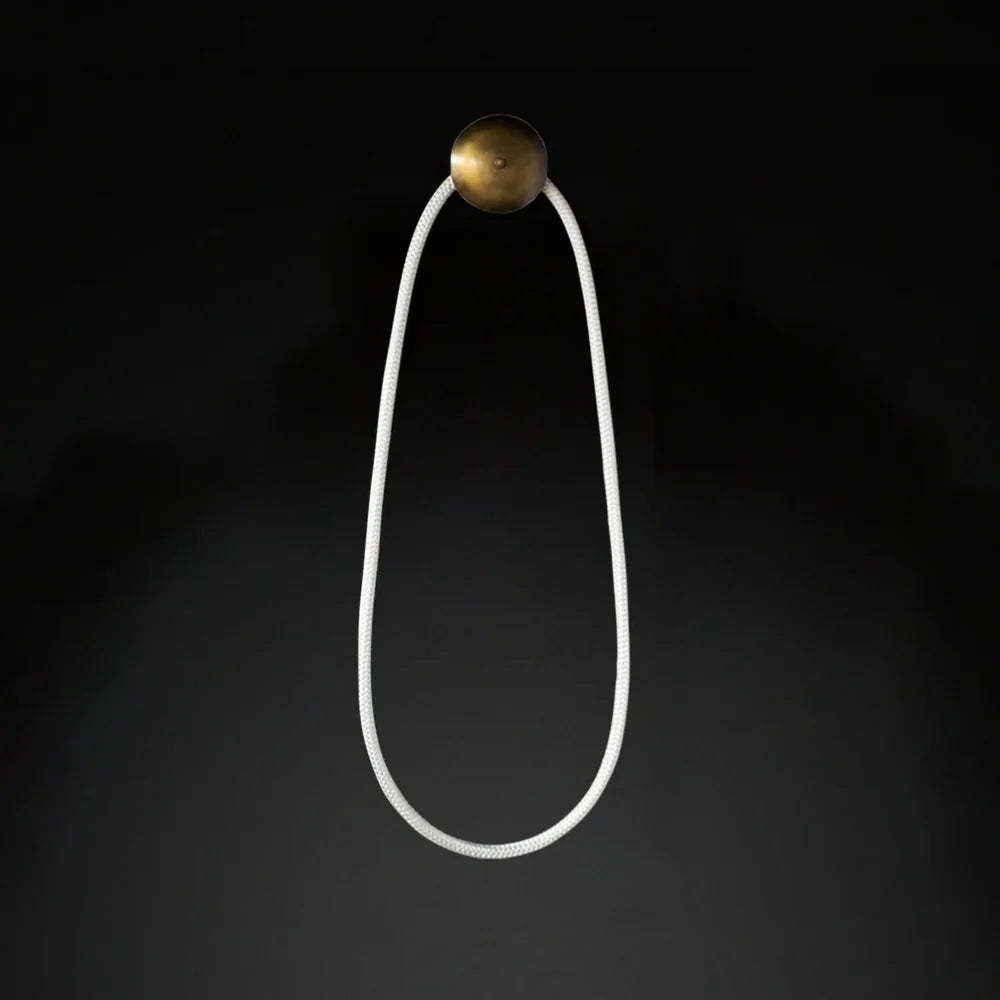 Wall Light Braided Silicone Rope Modern Interior | Rigelio