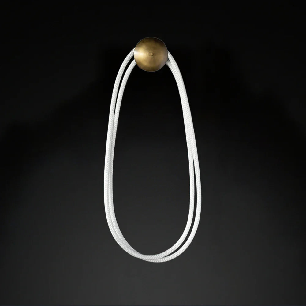 Wall Light Braided Silicone Rope Modern Interior | Rigelio