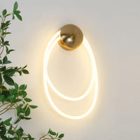 Wall Light Braided Silicone Rope Modern Interior | Rigelio