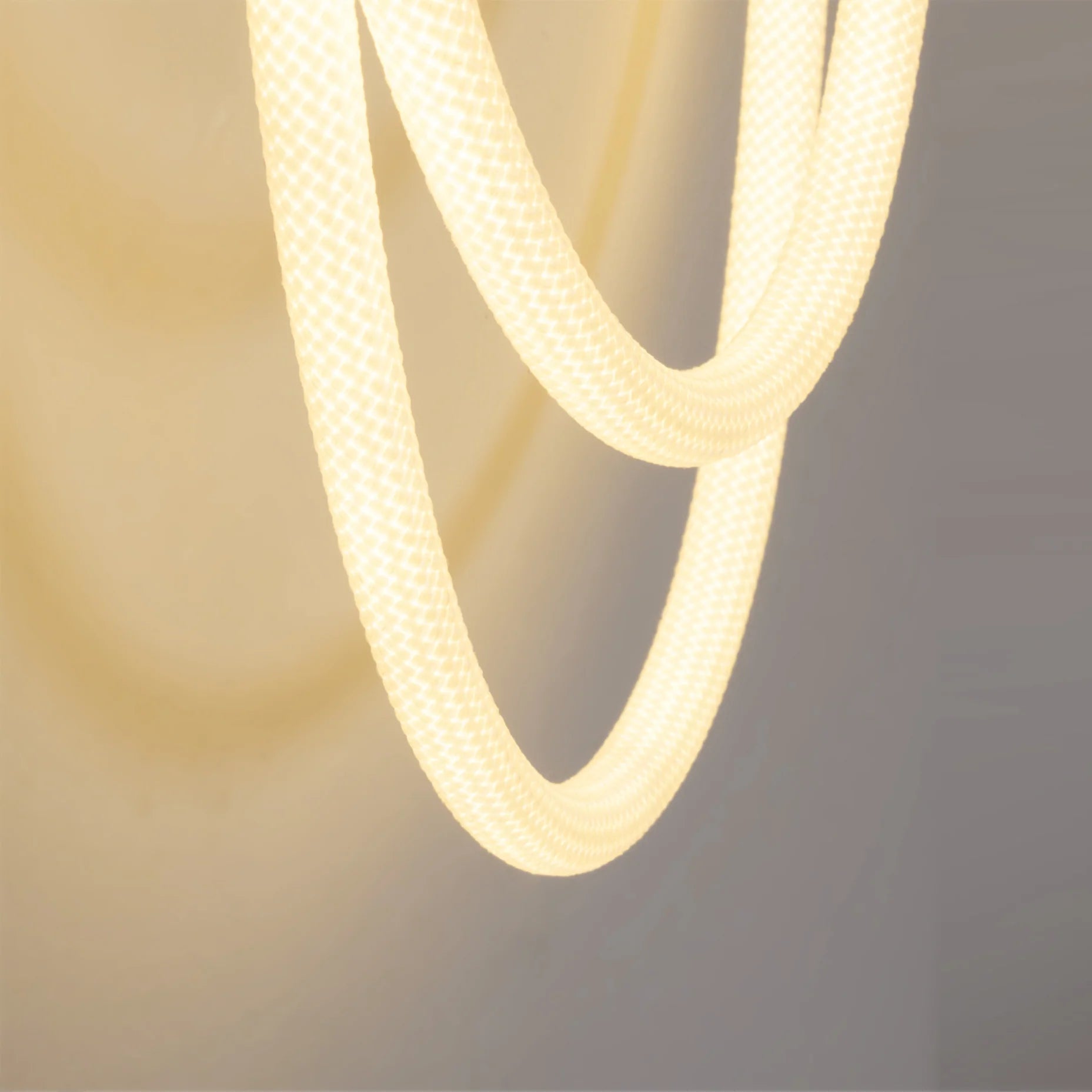 Wall Light Braided Silicone Rope Modern Interior | Rigelio