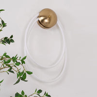 Wall Light Braided Silicone Rope Modern Interior | Rigelio