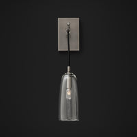 Wall Light Brass Glass for Nordic Interiors | Larexa