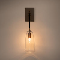 Wall Light Brass Glass for Nordic Interiors | Larexa