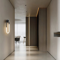 Wall Light Brass Loop in Modern Design | Rudilo
