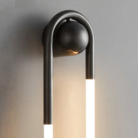 Wall Light Brass Loop in Modern Design | Rudilo