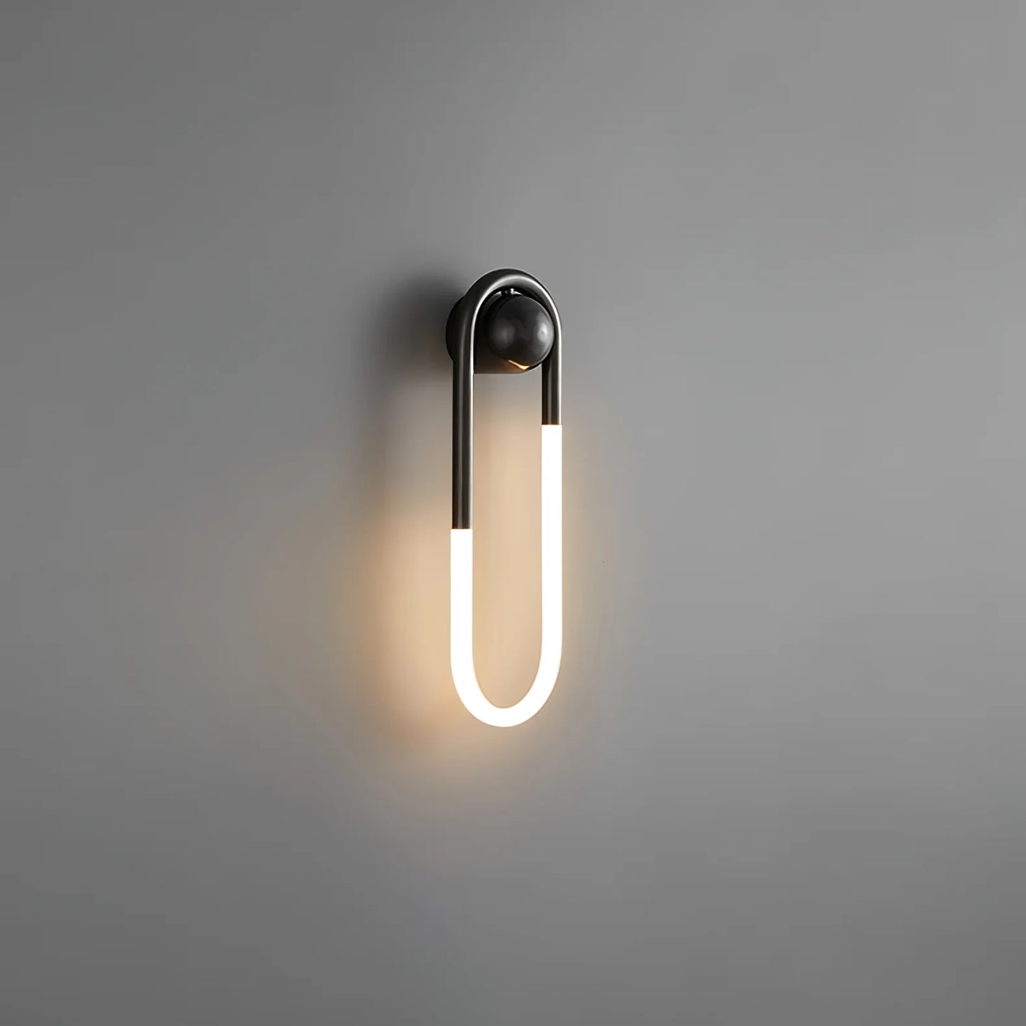 Wall Light Brass Loop in Modern Design | Rudilo