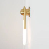 Wall Light Brass Loop in Modern Design | Rudilo