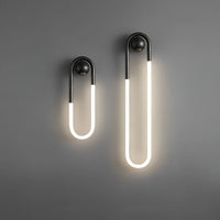 Wall Light Brass Loop in Modern Design | Rudilo