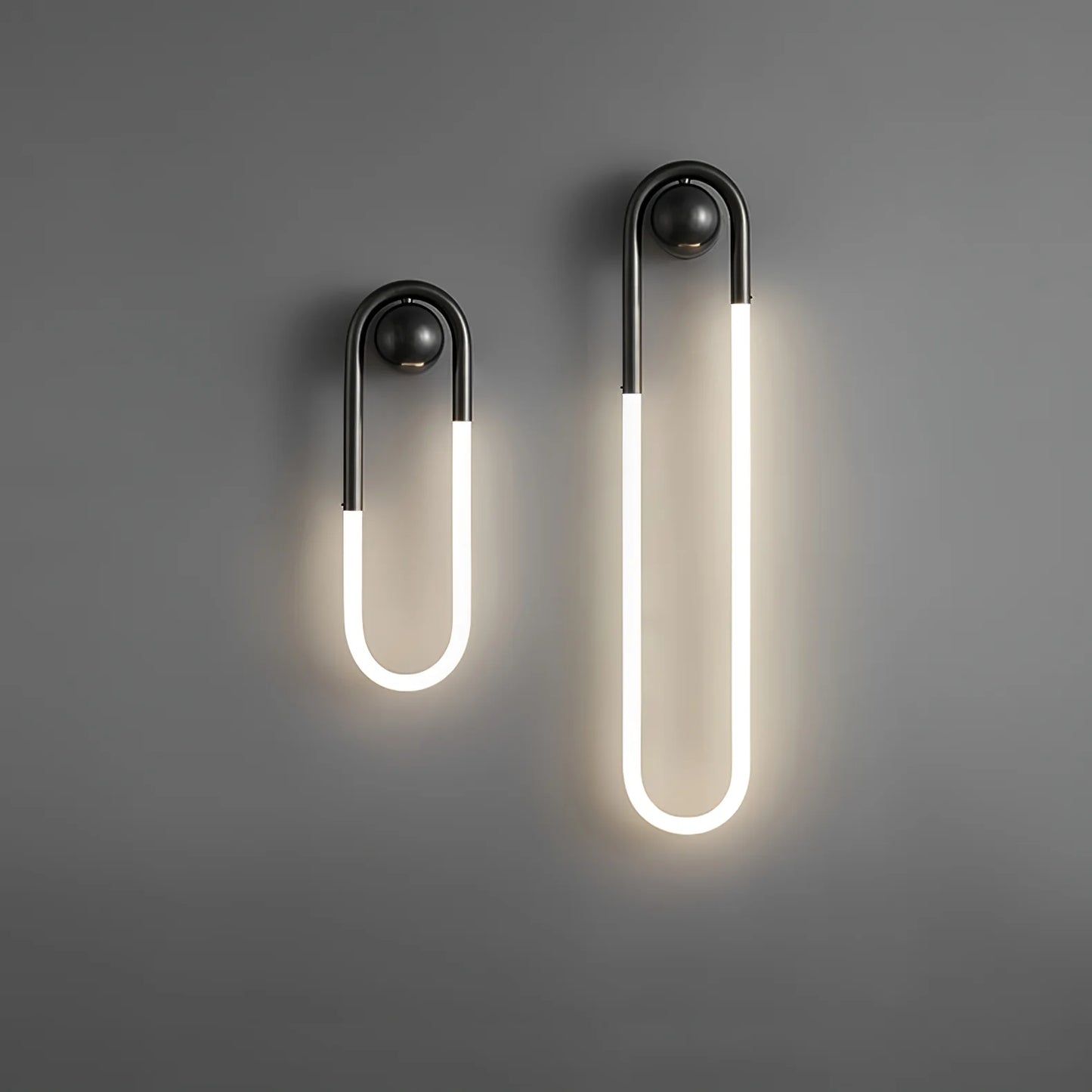 Wall Light Brass Loop in Modern Design | Rudilo