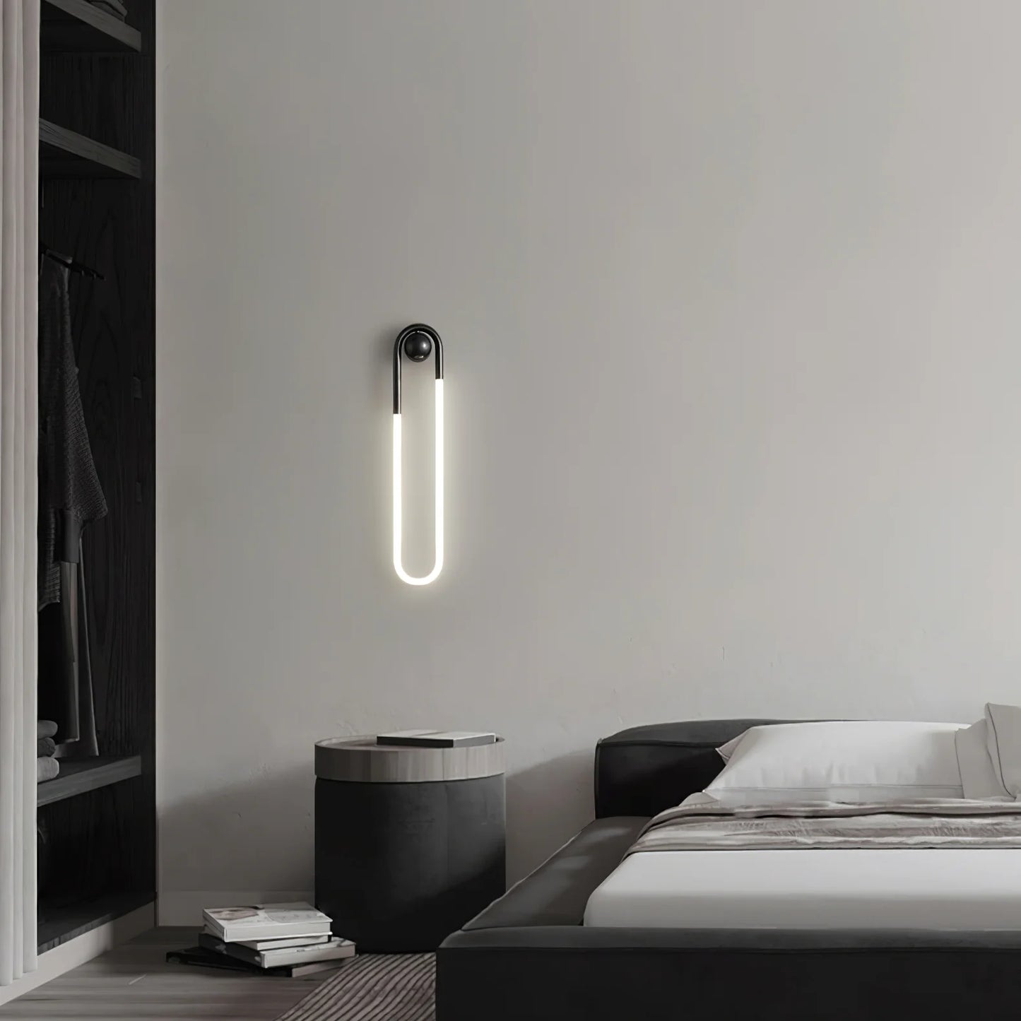 Wall Light Brass Loop in Modern Design | Rudilo