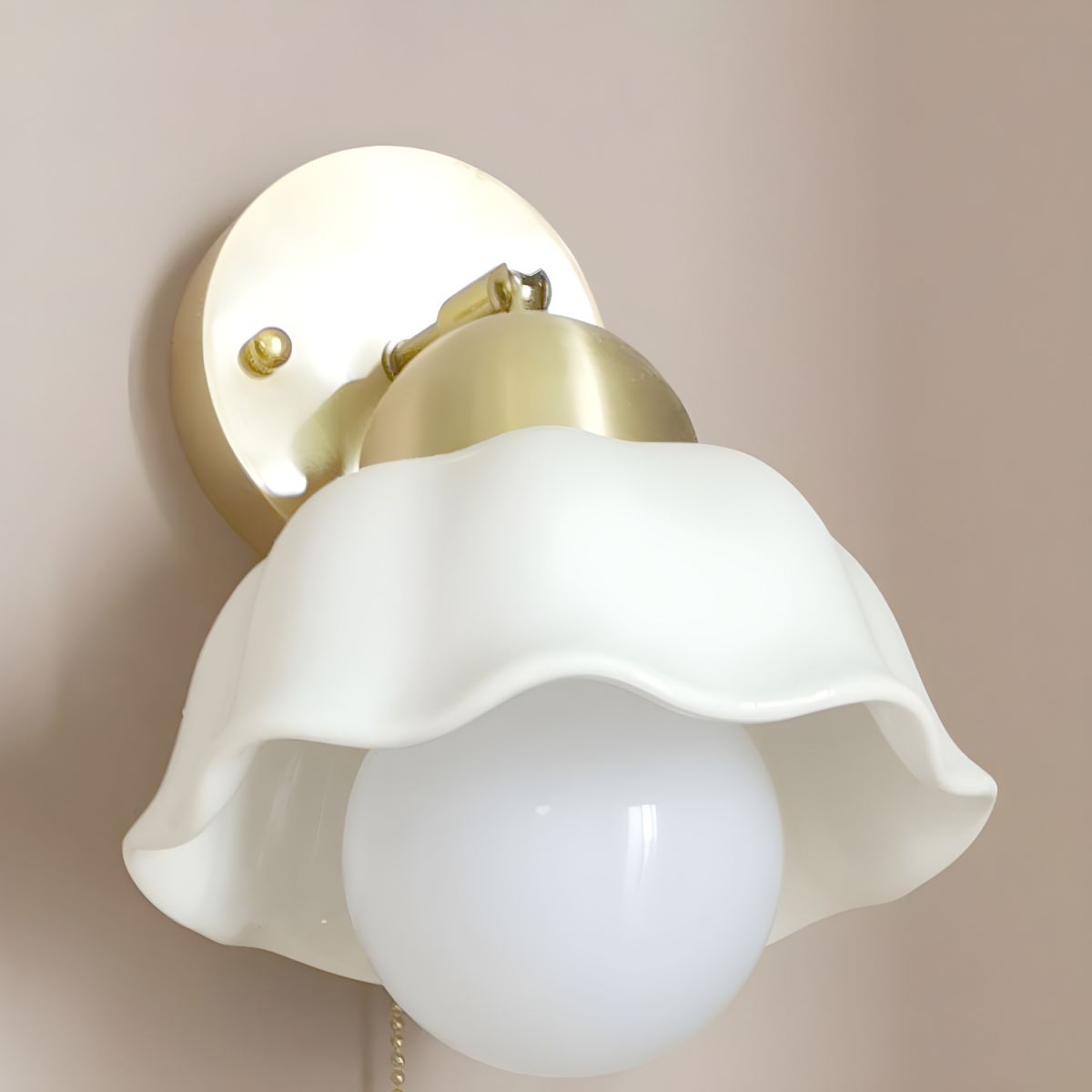 Wall Light Ceramic Medieval Style for Bedside | Merolan