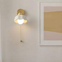 Wall Light Ceramic Medieval Style for Bedside | Merolan