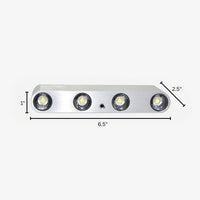 Wall Light Chromed LED for Modern Interiors | Sorvix