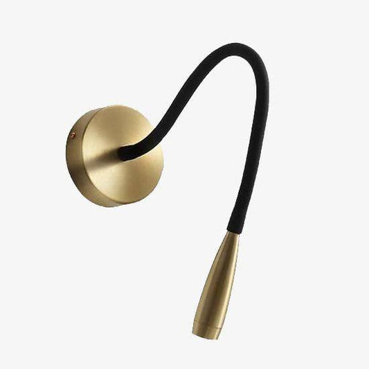 Wall Light Copper Body Adjustable Arm Modern Style | Calvori