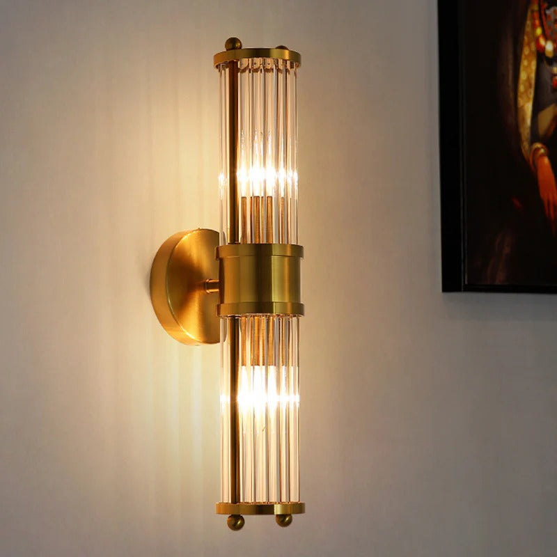 Wall Light Crystal LED with Up Down Lighting Modern | Pesara