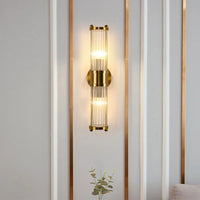 Wall Light Crystal LED with Up Down Lighting Modern | Pesara