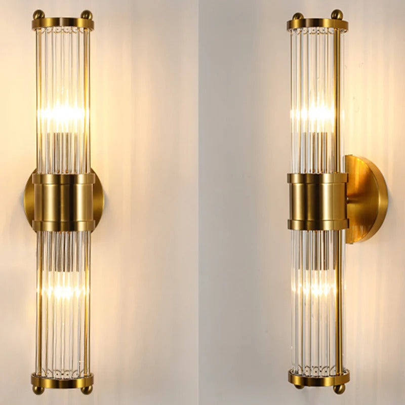 Wall Light Crystal LED with Up Down Lighting Modern | Pesara