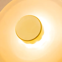 Wall Light Curved Glass in Nordic Japandi Style | Lysaro