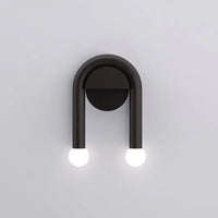 Wall Light Double LED Metal Arc for Contemporary Interiors | Arclume