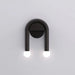 Wall Light Double LED Metal Arc for Contemporary Interiors | Arclume
