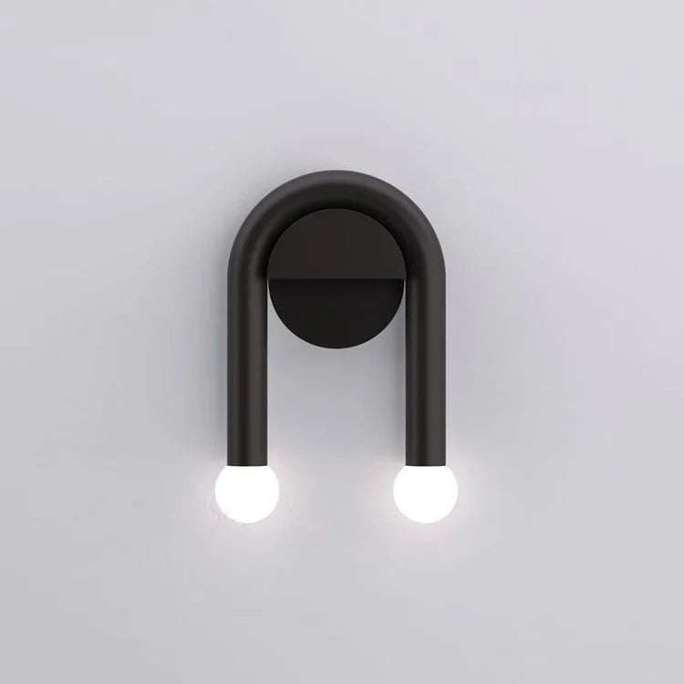 Wall Light Double LED Metal Arc for Contemporary Interiors | Arclume