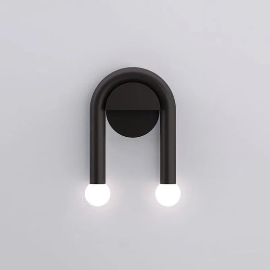 Wall Light Double LED Metal Arc for Contemporary Interiors | Arclume