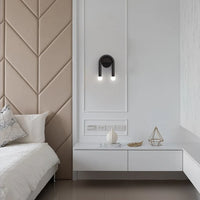Wall Light Double LED Metal Arc for Contemporary Interiors | Arclume