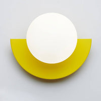 Wall Light Glass Globe Modern Wall Design | Valerno