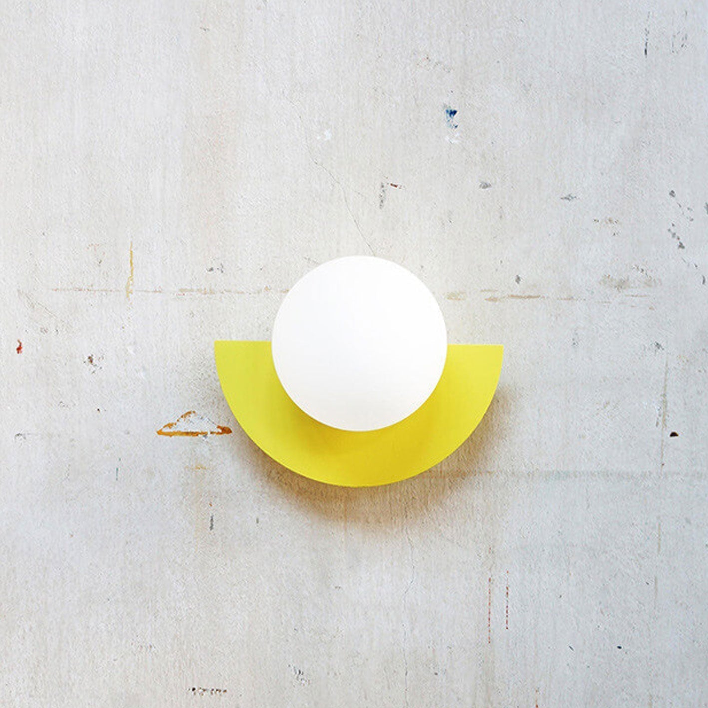 Wall Light Glass Globe Modern Wall Design | Valerno