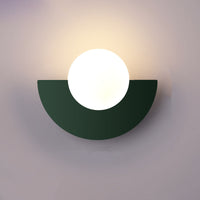 Wall Light Glass Globe Modern Wall Design | Valerno