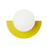 Wall Light Glass Globe Modern Wall Design | Valerno