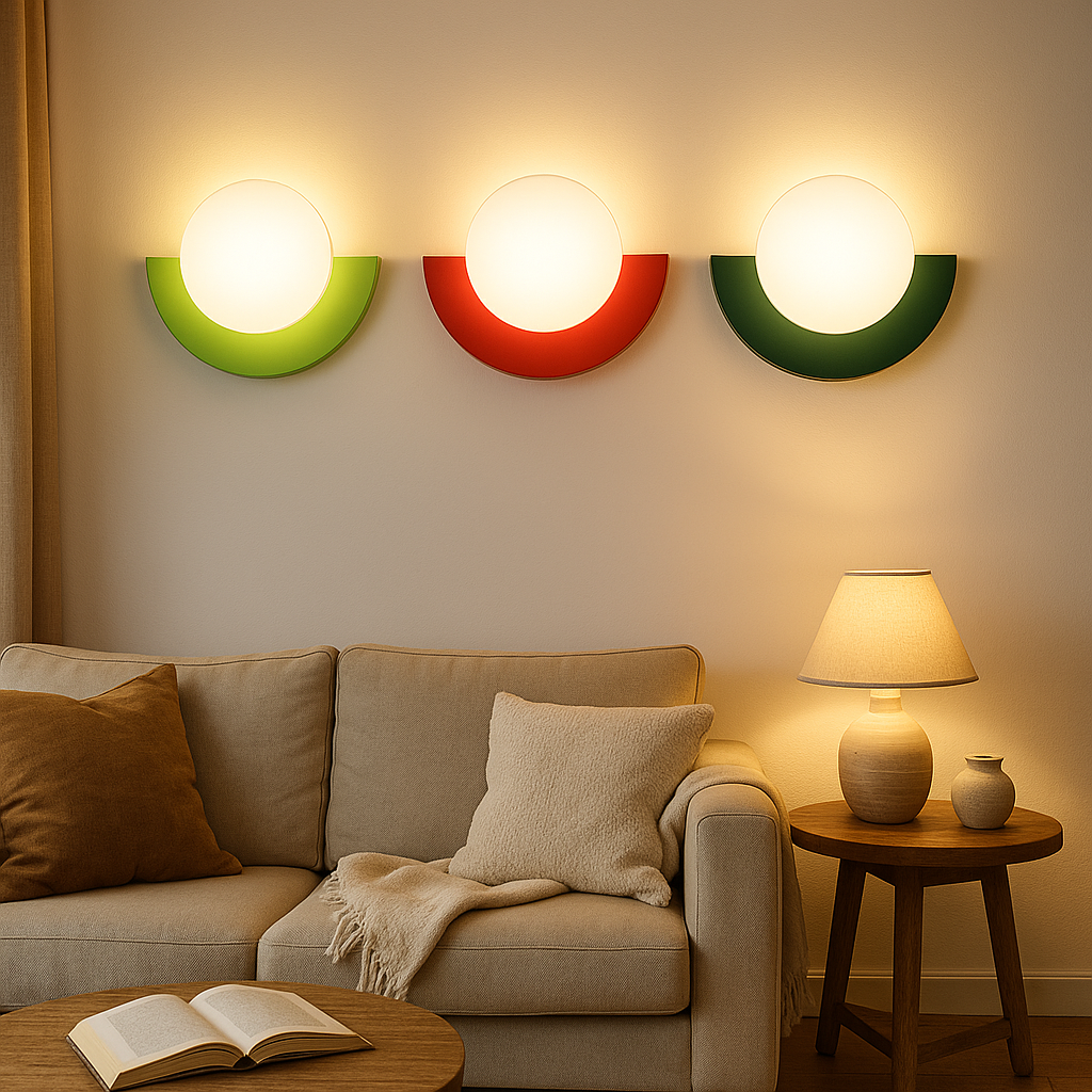Wall Light Glass Globe Modern Wall Design | Valerno