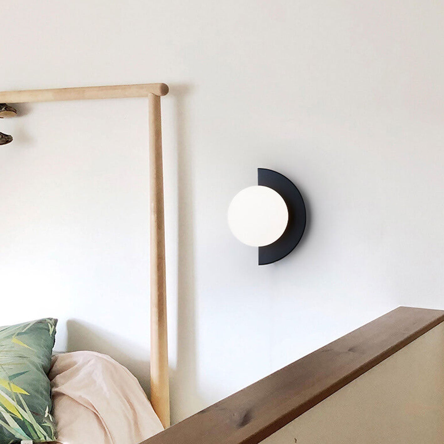 Wall Light Glass Globe Modern Wall Design | Valerno