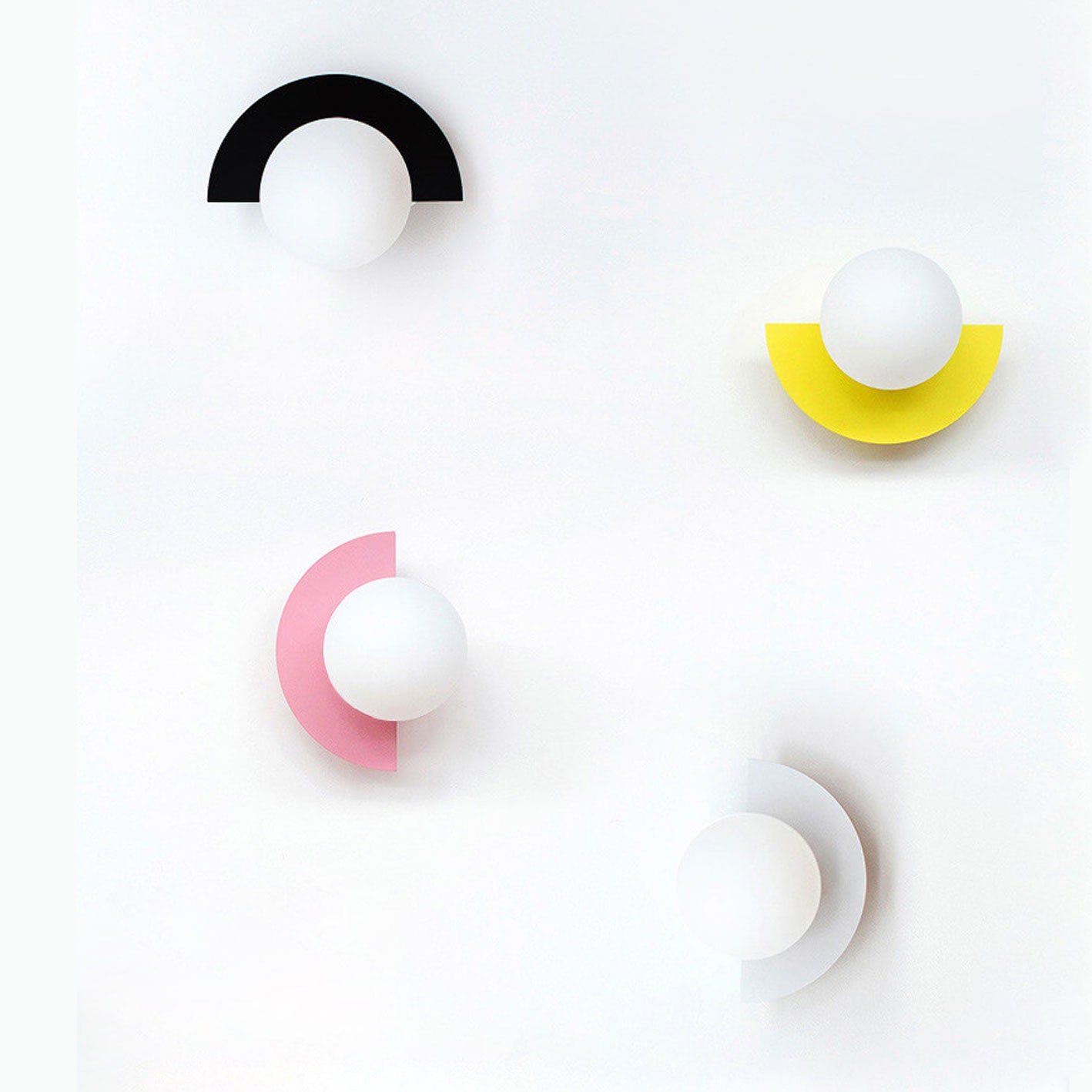 Wall Light Glass Globe Modern Wall Design | Valerno