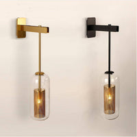 Wall Light Glass Metal Nordic Industrial | Norvexa