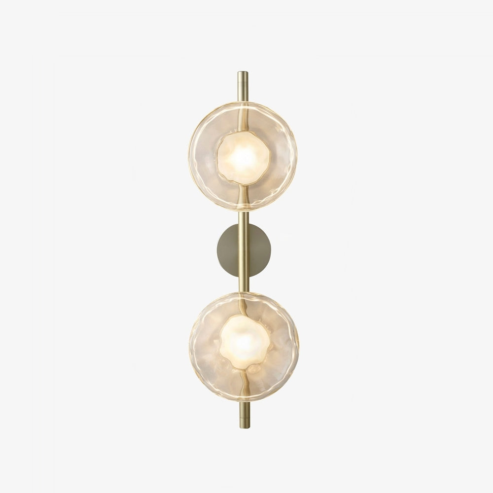 Wall Light Glass Round Nordic Design | Cetora