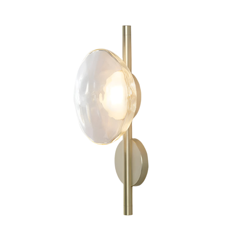 Wall Light Glass Round Nordic Design | Cetora