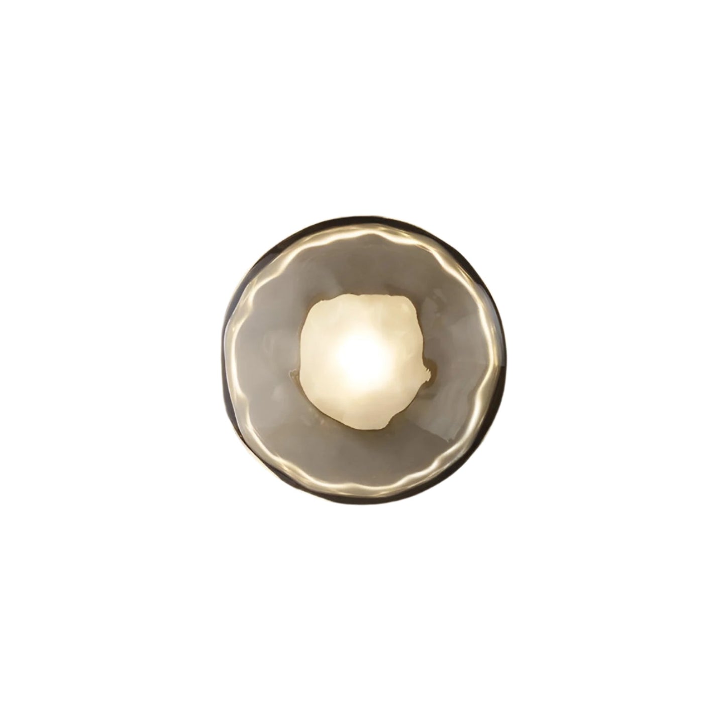 Wall Light Glass Round Nordic Design | Cetora